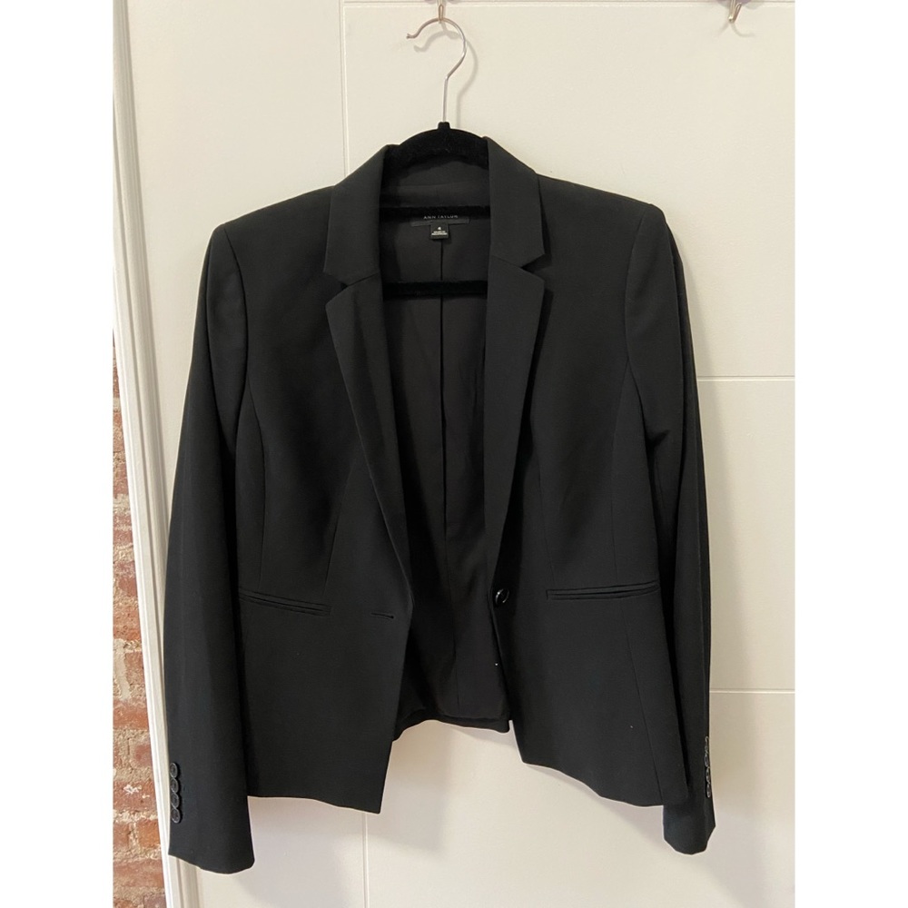Ann Taylor Single Button Work Blazer